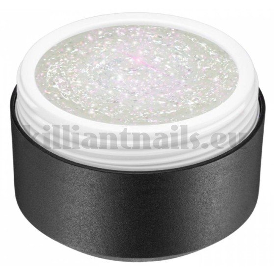 Poly - Acrylgel 223 Clear Multiglitter Pink