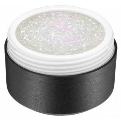 Poly - Acrylgel 223 Clear Multiglitter Pink